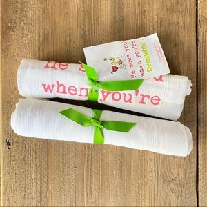 LAST CHANCE Adorable Holiday Flour Sack Towels NWT